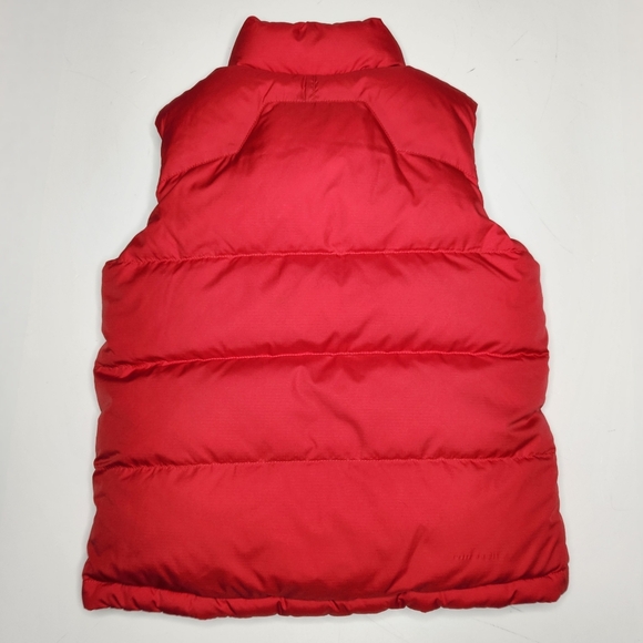 Polo Ralph Lauren Puffer Vest Boys Small 8 Reversible Duck Down Red Navy Preppy - Picture 6 of 13